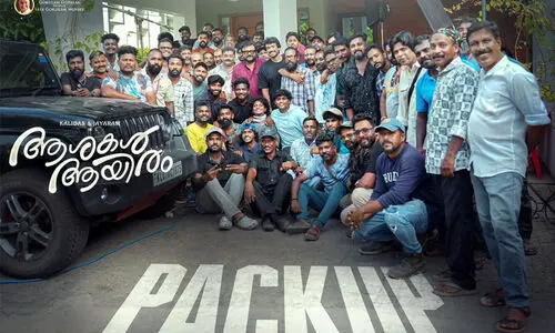 ജയറാമും കാളിദാസും ഒന്നിക്കുന്ന ആശകൾ ആയിരം ചിത്രീകരണം പൂർത്തിയായി