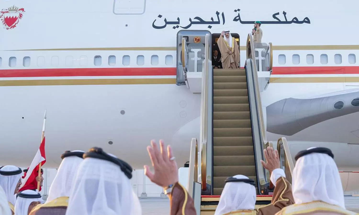 ഗസ്സ സമാധാന ഉച്ചകോടി; ബഹ്‌റൈൻ രാജാവ് ഈജിപ്തിലെത്തി