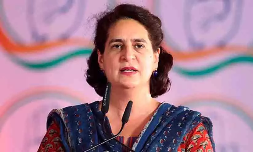 മോദി ‘അപമാന മന്ത്രാലയം’ ആരംഭിക്കണം, ബിഹാറിലെ അഴിമതിയെ കുറിച്ച് മിണ്ടാട്ടമില്ല -പ്രിയങ്ക ഗാന്ധി മോദി ‘അപമാന മന്ത്രാലയം’ ആരംഭിക്കണം, ബിഹാറിലെ അഴിമതിയെ കുറിച്ച് മിണ്ടാട്ടമില്ല -പ്രിയങ്ക ഗാന്ധി