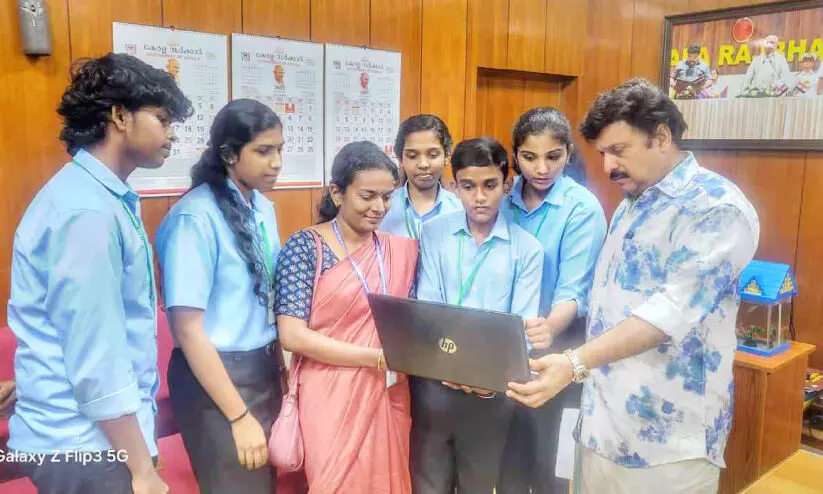 കെ.എസ്.ആർ.ടി.സിയെ​ എ.ഐയാക്കാൻ ആപ്പുമായി എൻജിനീയറിങ് വിദ്യാർഥികൾ