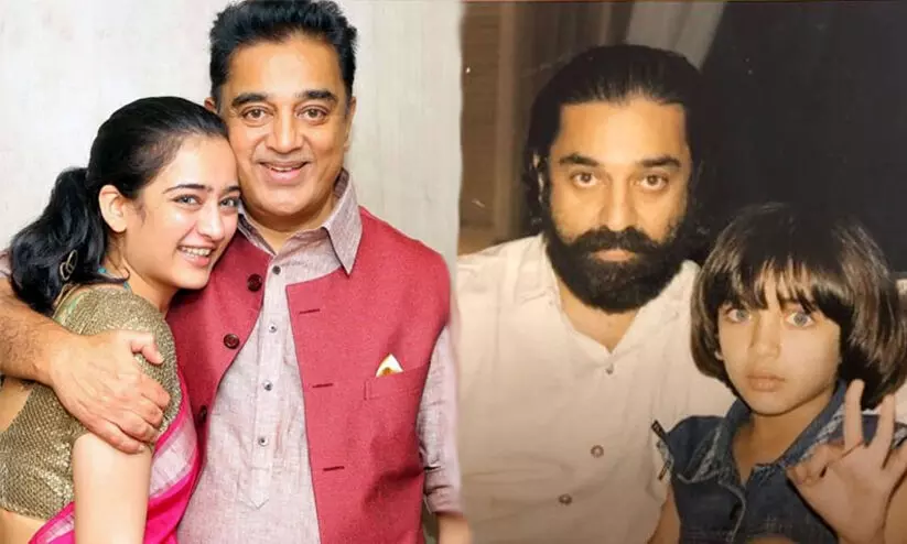 Akshara Hassan and Kanal Hassan