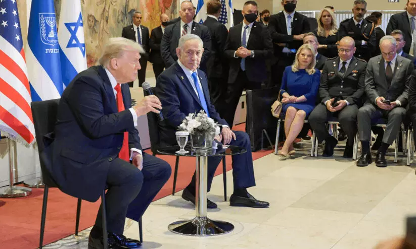 ട്രംപിന് നെസറ്റിൽ വീരോചിത സ്വീകരണം: ‘സമാധാനത്തിന്റെ പ്രസിഡന്റ്’ എന്ന് ഇസ്രായേൽ;  യുദ്ധം നിർത്തുന്നതാണെന്റെ വ്യക്തിത്വമെന്ന് ട്രംപിന്റെ ആത്മപ്രശംസ