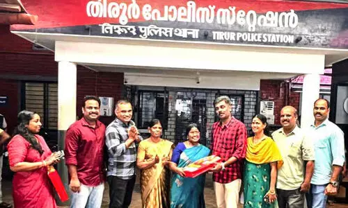 മാളുചേച്ചിയെ അമ്പരപ്പിച്ച് തിരൂർ പൊലീസ്