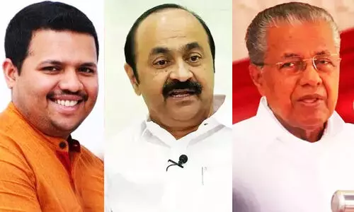 VD Satheesan, Pinarayi Vijayan, Vivek Kiran