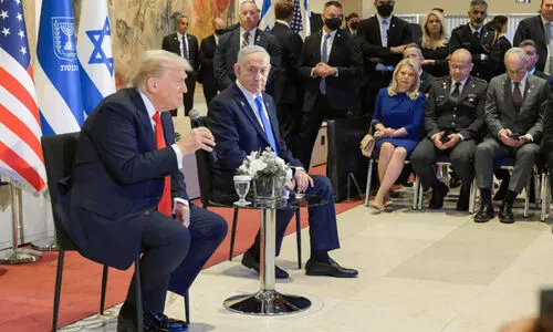 ട്രംപിന് നെസറ്റിൽ വീരോചിത സ്വീകരണം: ‘സമാധാനത്തിന്റെ പ്രസിഡന്റ്’ എന്ന് ഇസ്രായേൽ;  യുദ്ധം നിർത്തുന്നതാണെന്റെ വ്യക്തിത്വമെന്ന് ട്രംപിന്റെ ആത്മപ്രശംസ