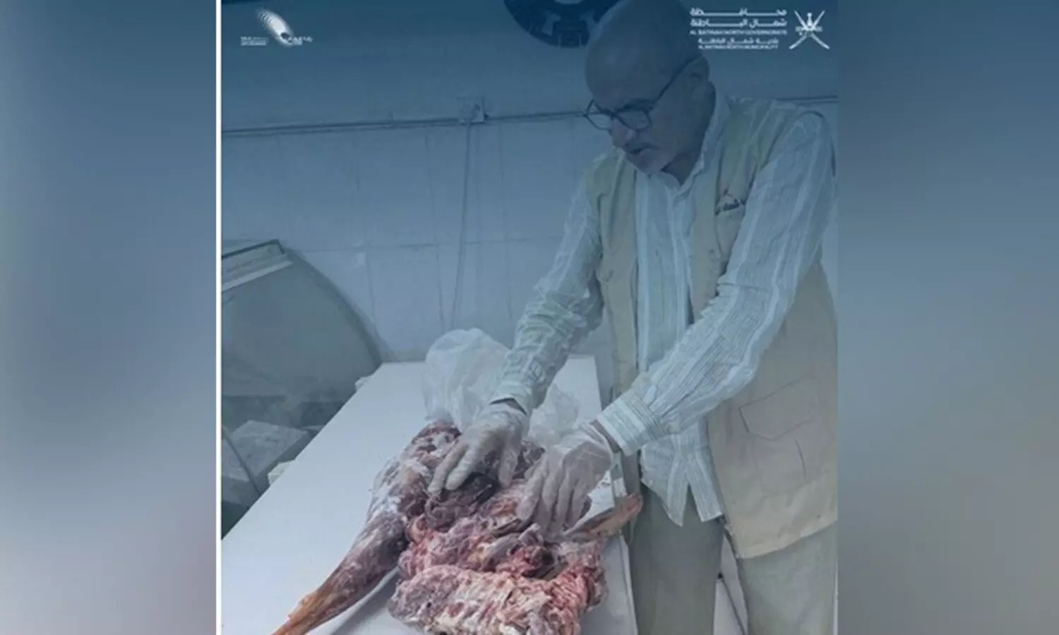 സുഖൈഖിൽ ഭക്ഷ്യയോഗ്യമല്ലാത്ത 45 കിലോ മാംസം പിടികൂടി