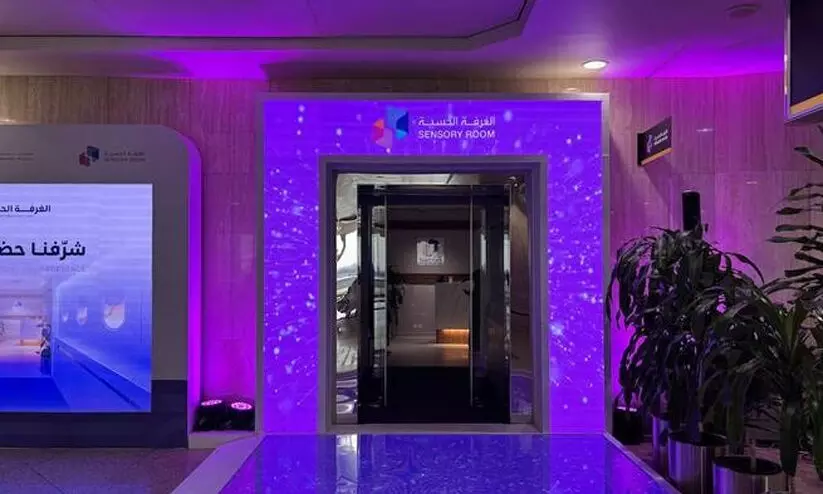 ഭിന്നശേഷിക്കാർക്കും മുതിർന്ന പൗരന്മാർക്കുമായി ദമ്മാം കിങ് ഫഹദ് വിമാനത്താവളത്തിൽ പുതിയ ‘സെൻസറി റൂം’ ഭിന്നശേഷിക്കാർക്കും മുതിർന്ന പൗരന്മാർക്കുമായി ദമ്മാം കിങ് ഫഹദ് വിമാനത്താവളത്തിൽ പുതിയ ‘സെൻസറി റൂം’