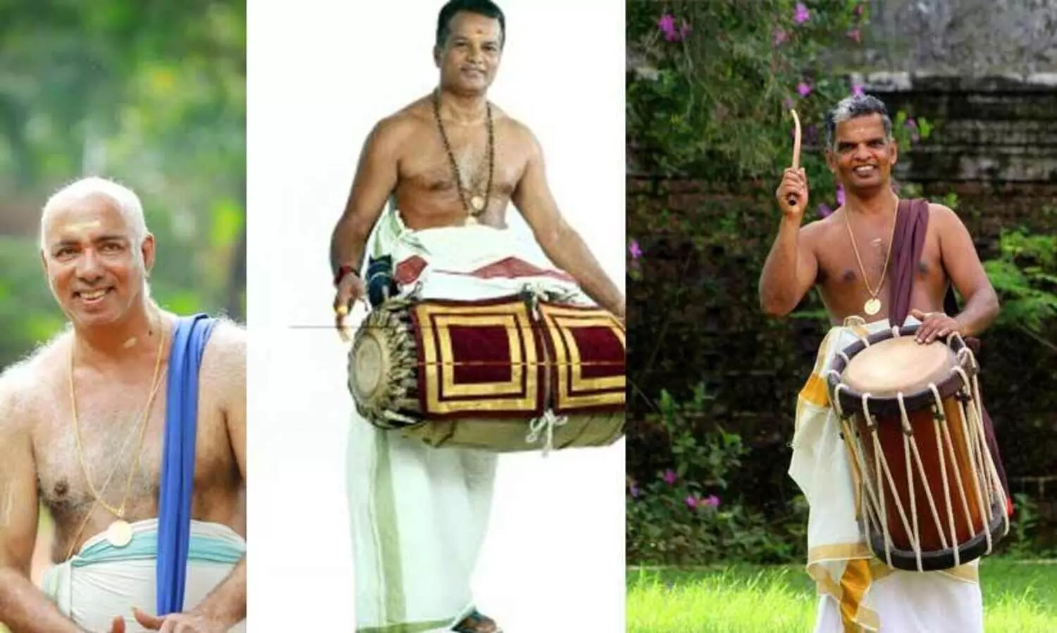 വസായി ഫൈൻ ആർട്സ് ആജീവനാന്ത പുരസ്കാരങ്ങൾ നാരായണൻ നമ്പൂതിരി, കോട്ടക്കൽ രവി, ചെറുശ്ശേരി കുട്ടൻ എന്നിവർക്ക്