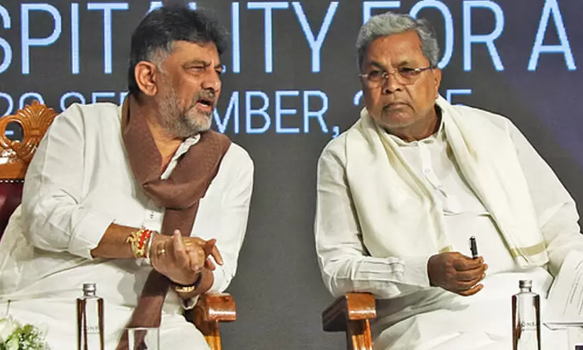 സിദ്ധരാമയ്യയുടെയും ശിവകുമാറിന്റെയും വീടുകൾക്ക് വ്യാജ ബോംബ് ഭീഷണി സിദ്ധരാമയ്യയുടെയും ശിവകുമാറിന്റെയും വീടുകൾക്ക് വ്യാജ ബോംബ് ഭീഷണി