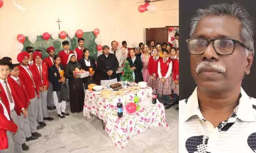 ‘പഞ്ചാബിലെ ക്രിസ്ത്യൻ സ്കൂളുകളിൽ ശിരോവസ്ത്ര നിരോധനമില്ല, തലപ്പാവു ധരിച്ചു തന്നെ സിഖ് വിദ്യാർഥികൾ പഠിക്കുന്നു’ -ഇരട്ടത്താപ്പ് ​ചൂണ്ടിക്കാട്ടി സുദേഷ് എം. രഘു