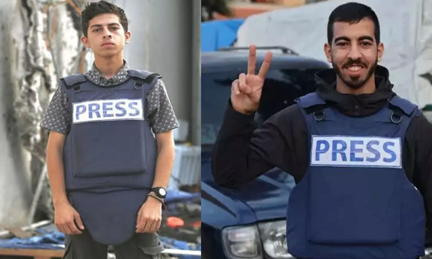 അതേ പ്രസ് ജാക്കറ്റണിഞ്ഞ് ദൗത്യം ധീരമായി തുടരാൻ സാലിഹ് ജഫറാവിയുടെ കുഞ്ഞനുജൻ