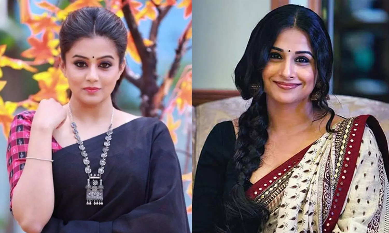 Priyamani and Vidhya Balan