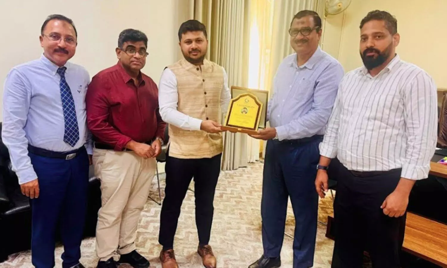 Goodwill Global Initiative presents award to Indian Hajj Consul Muhammad Abdul Jalil