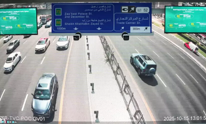 ദുബൈയിൽ അഞ്ച് ട്രാഫിക് ലംഘനങ്ങൾ ഓട്ടോമാറ്റിക്കായി കണ്ടെത്തും ദുബൈയിൽ അഞ്ച് ട്രാഫിക് ലംഘനങ്ങൾ ഓട്ടോമാറ്റിക്കായി കണ്ടെത്തും