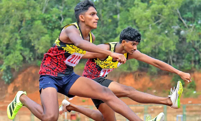 റവന്യൂ ജില്ല കായികമേള; തിരുവനന്തപുരം നോർത്ത് കുതിപ്പ് തുടരുന്നു റവന്യൂ ജില്ല കായികമേള; തിരുവനന്തപുരം നോർത്ത് കുതിപ്പ് തുടരുന്നു