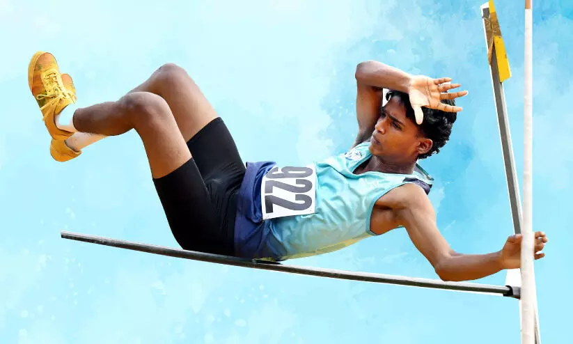 ജി​ല്ല സ്കൂൾ കാ​യി​കമേ​ള​; ഫാ​രി​സ് ഫ്ല​വ​റ​ല്ല, ഫ​യ​റാ​ണ്...​ഫ​യ​ർ