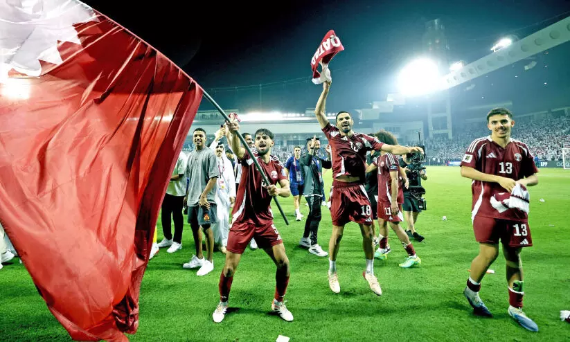 ആവേശത്തിൽ മുങ്ങി ഖ​ത്ത​ർ; ആഘോഷമായി ലോ​ക​ക​പ്പ് യോ​ഗ്യതാനേട്ടം