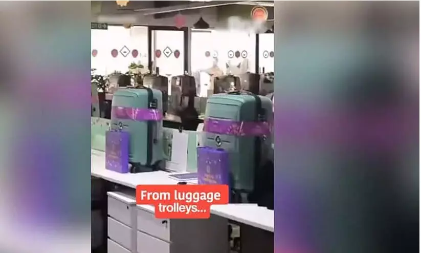 സ്യൂട്ട്കേസ് നിറയെ ദീപാവലി സമ്മാനം;  ഒടുവിൽ വൈറൽ വിഡിയോയിലെ സർപ്രൈസ് കമ്പനിയെ കണ്ടെത്തി