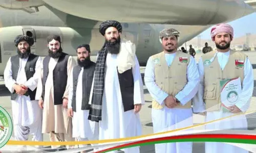 ഭൂ​ക​മ്പം; അ​ഫ്ഗാ​ന് കൈ​ത്താ​ങ്ങു​മാ​യി ഒ​മാ​ൻ