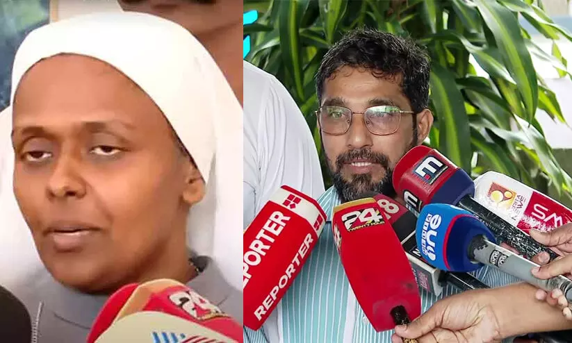 ‘നാല് പെൺമക്കളും പഠിച്ചത് ക്രിസ്ത്യൻ മാനേജ്മെന്റ് സ്കൂളിൽ, ഒരു മകൾ ലണ്ടനിൽ പി.ജി ചെയ്യുന്നു, രണ്ടാമത്തെ മകൾ റഷ്യയിൽ എം.ബി.ബി.എസും; ഇത്തരമനുഭവം ആദ്യം’ -ശിരോവസ്ത്ര നിരോധനത്തിൽ കുട്ടിയുടെ പിതാവ് ‘നാല് പെൺമക്കളും പഠിച്ചത് ക്രിസ്ത്യൻ മാനേജ്മെന്റ് സ്കൂളിൽ, ഒരു മകൾ ലണ്ടനിൽ പി.ജി ചെയ്യുന്നു, രണ്ടാമത്തെ മകൾ റഷ്യയിൽ എം.ബി.ബി.എസും; ഇത്തരമനുഭവം ആദ്യം’ -ശിരോവസ്ത്ര നിരോധനത്തിൽ കുട്ടിയുടെ പിതാവ്