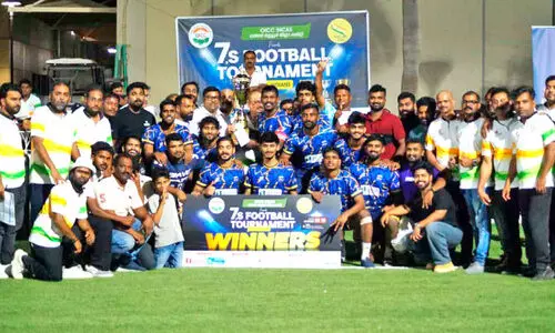 ഒ.​ഐ.​സി.​സി ഇ​ൻ​കാ​സ് തൃ​ശൂ​ർ ജി​ല്ല സെ​വ​ൻ​സ് ഫു​ട്ബാ​ൾ ടൂ​ർ​ണ​മെ​ന്റ്