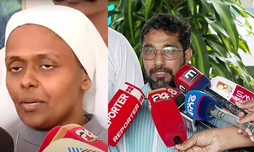 ‘നാല് പെൺമക്കളും പഠിച്ചത് ക്രിസ്ത്യൻ മാനേജ്മെന്റ് സ്കൂളിൽ, ഒരു മകൾ ലണ്ടനിൽ പി.ജി ചെയ്യുന്നു, രണ്ടാമത്തെ മകൾ റഷ്യയിൽ എം.ബി.ബി.എസും; ഇത്തരമനുഭവം ആദ്യം’ -ശിരോവസ്ത്ര നിരോധനത്തിൽ കുട്ടിയുടെ പിതാവ്