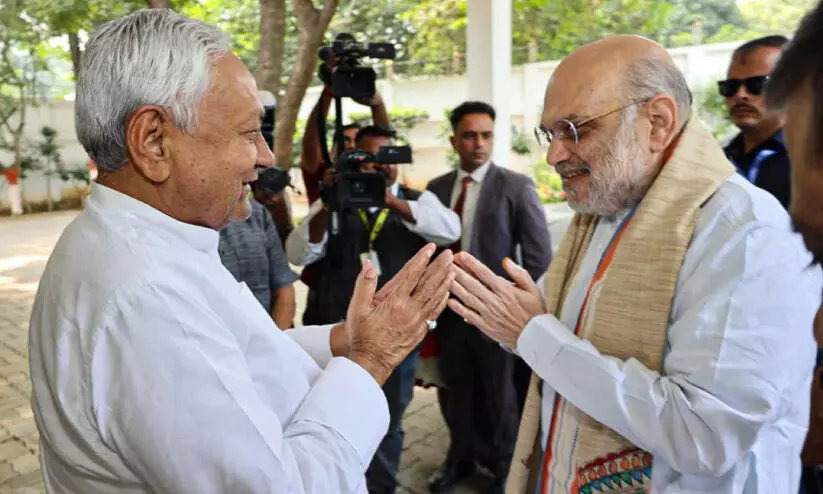 നിതീഷിനെ ഉയർത്തിക്കാട്ടാതെ ബി.ജെ.പി