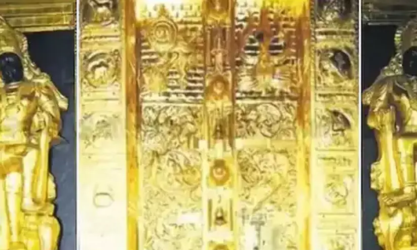 പോറ്റി ആദ്യം സ്വർണം പൂശാനായി കൊണ്ടുപോയത് കട്ടിളപ്പടി