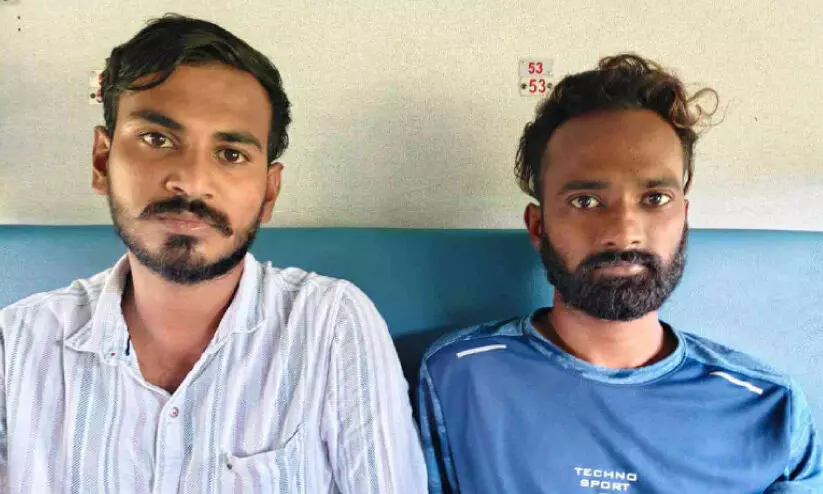 ലോ​ൺ ആ​പ്പ് വ​ഴി പ​ണം ത​ട്ട​ൽ; രണ്ട് ആ​ന്ധ്ര​പ്ര​ദേ​ശ് സ്വ​ദേ​ശി​ക​ൾ അ​റ​സ്റ്റി​ൽ