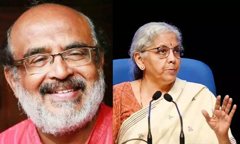 തോമസ് ഐസക്,                                   നിർമല സീതാരാമൻ