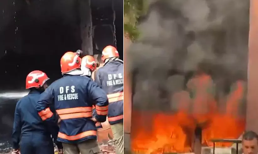 പാർലമെന്റിനടുത്തെ എം.പിമാർ താമസിക്കുന്ന അപ്പാർട്ട്മെന്റിൽ വൻ തീപിടിത്തം; ആർക്കും പരിക്കില്ല പാർലമെന്റിനടുത്തെ എം.പിമാർ താമസിക്കുന്ന അപ്പാർട്ട്മെന്റിൽ വൻ തീപിടിത്തം; ആർക്കും പരിക്കില്ല