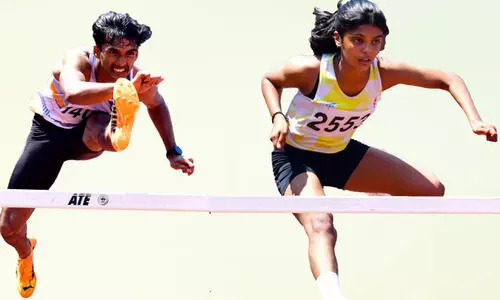 ക​ണ്ണൂ​ര്‍ റ​വ​ന്യൂ ജി​ല്ല സ്കൂ​ൾ കാ​യി​ക​മേ​ള; പയ്യന്നൂര്‍ കുതിപ്പ്