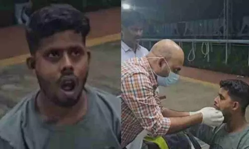 കോട്ടുവായ്ക്കുശേഷം വായ അടക്കാനായില്ല; അടിയന്തര വൈദ്യസഹായം നൽകി റെയിൽവേ മെഡിക്കൽ ഓഫിസർ