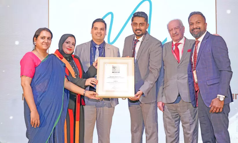 ഹെൽത്ത് കെയർ നവീകരണം;ഇ.ടി ഹെൽത്ത് വേൾഡ് അവാർഡ് നേടി 33 ഹോൾഡിങ്സും നസീം ഹെൽത്ത്‌ കെയറും