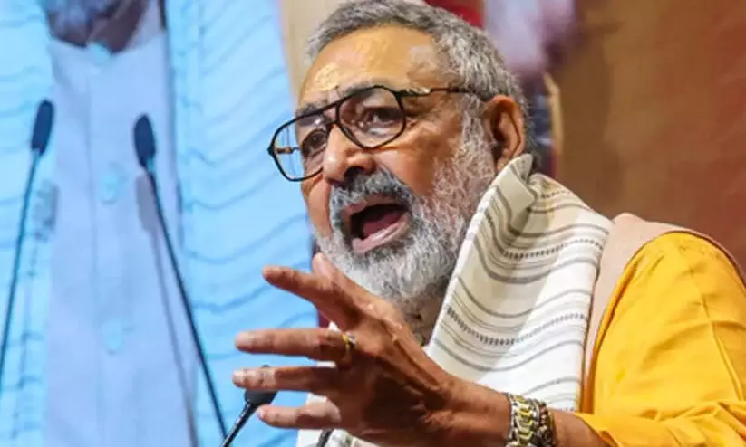 എനിക്ക് വോട്ടുചെയ്യുമോ എന്ന് ഒരു മൗലവിയോട് ചോദിച്ചപ്പോൾ ഇല്ലെന്നാണ് പറഞ്ഞത്, മുസ്‍ലിംകൾ വഞ്ചകരാണ്; വീണ്ടും വിദ്വേഷ പ്രസ്താവനയുമായി കേന്ദ്ര മന്ത്രി ഗിരിരാജ് സിങ്