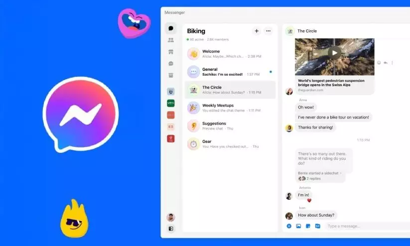 മെസഞ്ചർ ഡെസ്ക്ടോപ് ആപ്പ് ഡിസംബറിൽ ഷട്ട്ഡൗൺ ചെയ്യും; സേവനം വെബ്സൈറ്റിലേക്ക് മെസഞ്ചർ ഡെസ്ക്ടോപ് ആപ്പ് ഡിസംബറിൽ ഷട്ട്ഡൗൺ ചെയ്യും; സേവനം വെബ്സൈറ്റിലേക്ക്