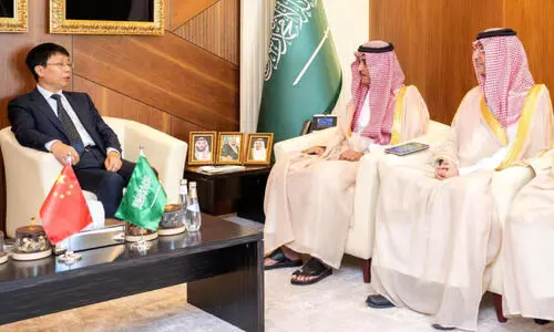 പീപ്ൾസ് ഡെയ്‌ലി ഓഫ് ചൈന പത്രം മേഖല ഓഫിസ് റിയാദിൽ