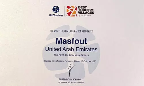 ലോ​ക​ത്തെ ഏ​റ്റ​വും മി​ക​ച്ച ടൂ​റി​സ്റ്റ് ഗ്രാ​മ​മാ​യി അ​ജ്മാ​നി​ലെ മ​സ്ഫൂ​ത്​