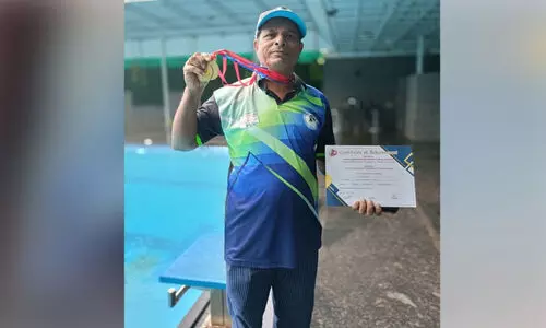 പാരാ സ്വിമ്മിങ്​ ചാമ്പ്യൻഷിപ്പിൽ അഭിമാനമായി സൈനുദ്ദീൻ