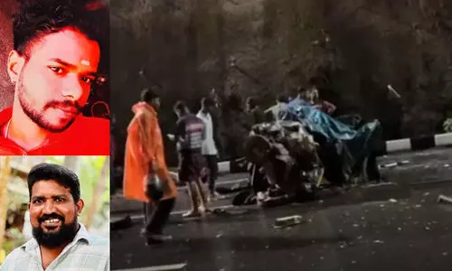 കുറ്റിപ്പുറം ദേശിയപാത 66ൽ വാഹനാപകടം; രണ്ടുപേർ മരിച്ചു
