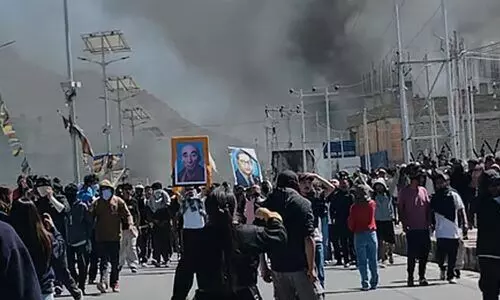 Ladakh protest Ladakh protest
