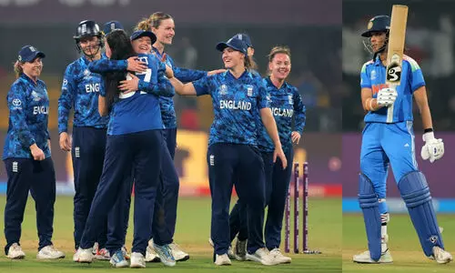 നാല് റൺസ് ജയവുമായി ഇംഗ്ലണ്ട് സെമിയിൽ; ഇന്ത്യയുടെ സാധ്യതകൾ തുലാസിൽ