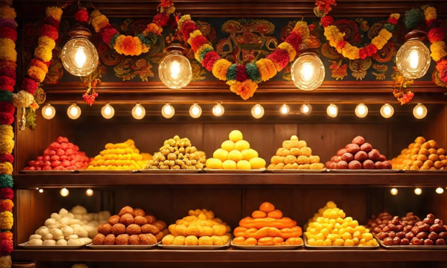 സ്നേഹം കൂട്ടിക്കുഴച്ച പുട്ടും ദീപാവലി മിഠായിയും