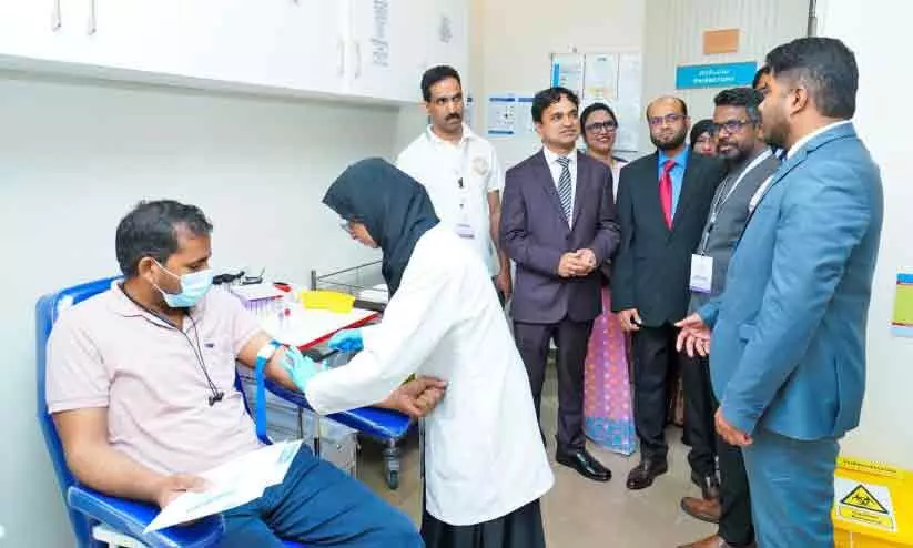 ഐ.​സി.​ബി.​എ​ഫ് സൗ​ജ​ന്യ മെ​ഡി​ക്ക​ൽ ക്യാ​മ്പ്