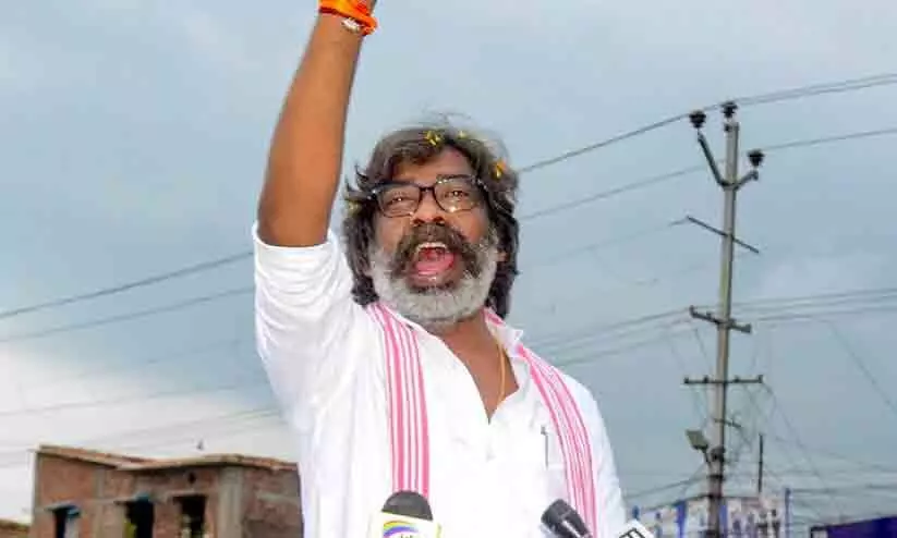 ബിഹാർ തെരഞ്ഞെടുപ്പിൽ മത്സരിക്കാനില്ലെന്ന് ജെ.എം.എം, ഝാർഗണ്ഡിൽ ഇൻഡ്യ സഖ്യം പുനഃപരിശോധിക്കുമെന്നും ഭീഷണി ബിഹാർ തെരഞ്ഞെടുപ്പിൽ മത്സരിക്കാനില്ലെന്ന് ജെ.എം.എം, ഝാർഗണ്ഡിൽ ഇൻഡ്യ സഖ്യം പുനഃപരിശോധിക്കുമെന്നും ഭീഷണി