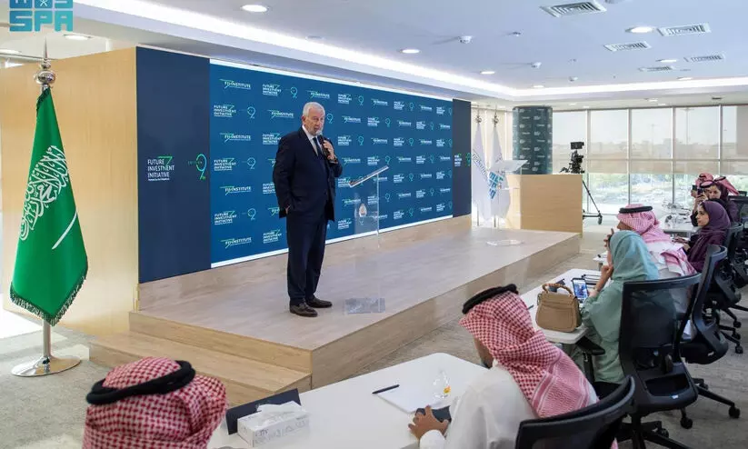 റിയാദിലെ ഭാവി നിക്ഷേപ സംരംഭ സമ്മേളനം 60 ബില്യൺ ഡോളറിന്റെ കരാറുകൾ ഒപ്പുവെക്കും റിയാദിലെ ഭാവി നിക്ഷേപ സംരംഭ സമ്മേളനം 60 ബില്യൺ ഡോളറിന്റെ കരാറുകൾ ഒപ്പുവെക്കും