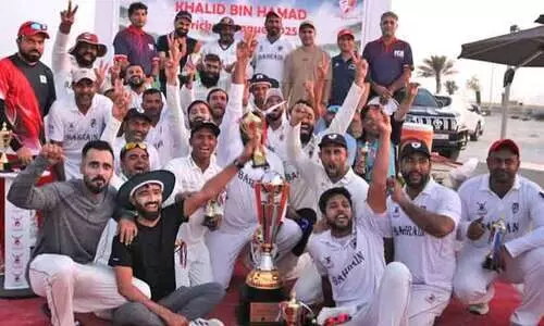 ഖാലിദ് ബിൻ ഹമദ് ക്രിക്കറ്റ് ലീഗ് ഡിവിഷൻ എ കിരീടം സ്വന്തമാക്കി ബി.സി.സി എ ടീം