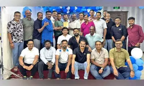 ജോസ് തോമസിന് ഇന്ത്യൻ ക്ലബ് ബാഡ്മിന്റൺ സൗഹൃദ കൂട്ടായ്മയുടെ യാത്രയയപ്പ് നൽകി