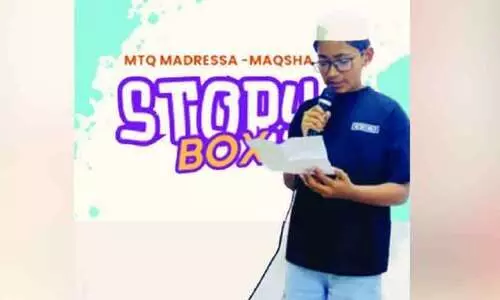 ഐ.​സി.​എ​ഫ് സ്റ്റു​ഡ​ൻ​സ് കൗ​ൺ​സി​ൽ ‘സ്റ്റോ​റി ബോ​ക്സ്’ സം​ഘ​ടി​പ്പി​ച്ചു