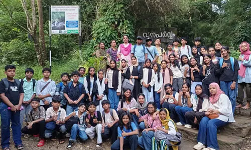 കാടിനെ തൊട്ടറിഞ്ഞ് നമ്പ്രത്ത്കര യു.പി സ്കൂൾ വിദ്യാർത്ഥികൾ